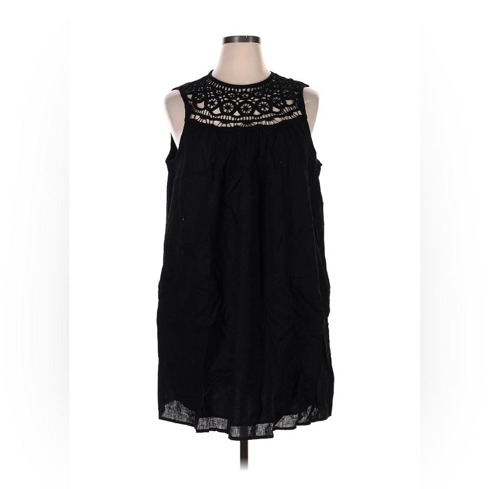 a.n.a Black Sleeveless Babydoll Sundress